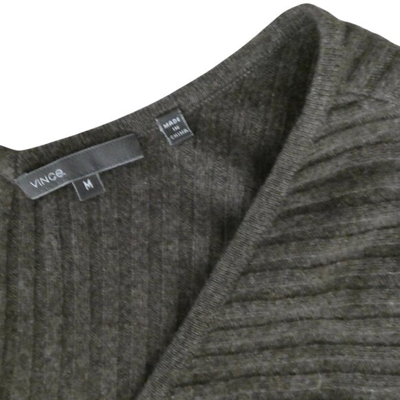 VINCE Cashmere Cocoon tunic sweater sz M dolman sleeve - Picture 4 of 5